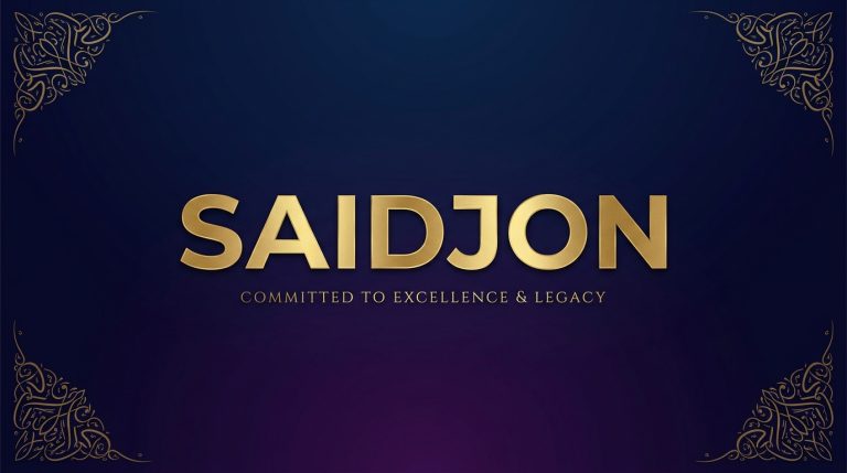 Saidjon ismi nima degani? Ma’nosi va kelib chiqishi