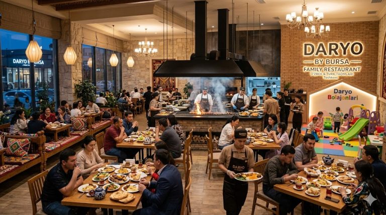 Daryo by Bursa — Toshkentdagi Eng Shinam Oila Restorani O’zbekcha va Turkcha Taomlar